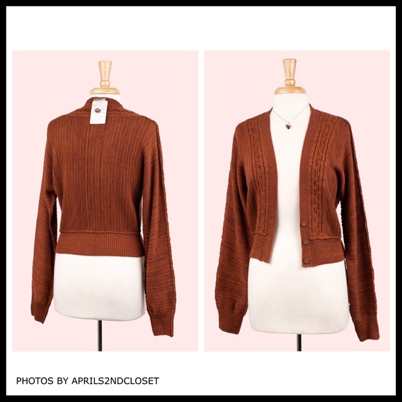 FREE PEOPLE BOHO CARDI CROPPED CARDIGAN A2C - Picture 3 of 16